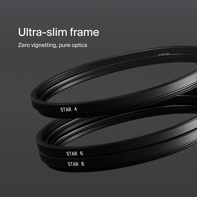 Urth 43mm 3-in-1 Star Lens Filter Kit — 4, 8 Point Starburst Effects - Image 4