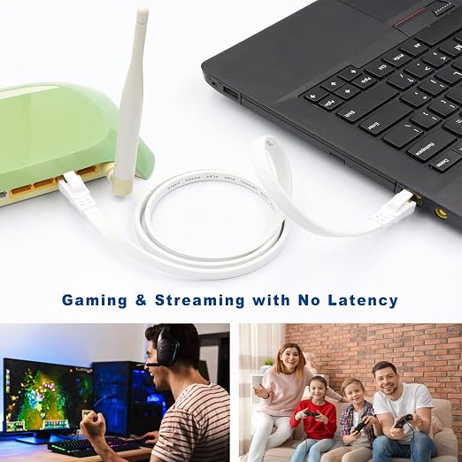 Cat8 Ethernet Cable 100FT, High Speed Outdoor and Indoor Available Cat8 Network - Image 9