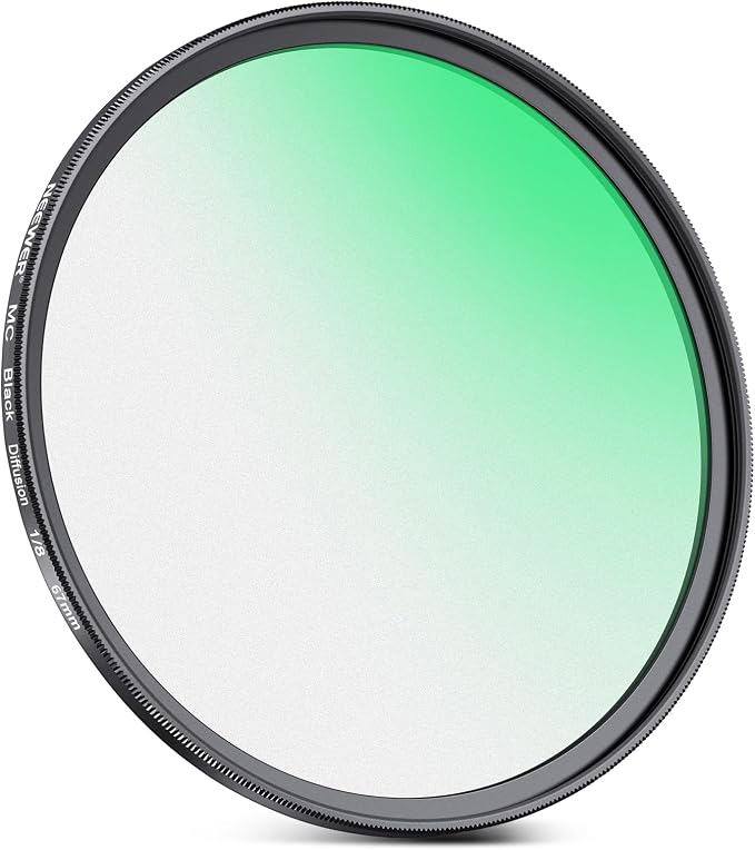 NEEWER 67mm Black Diffusion 1/8 Filter - Image 9