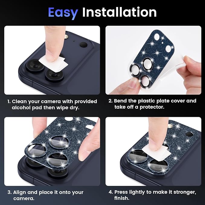 Tensea for iPhone 17 Pro Max Camera Lens Protector, Metal Aluminum Alloy - Image 7