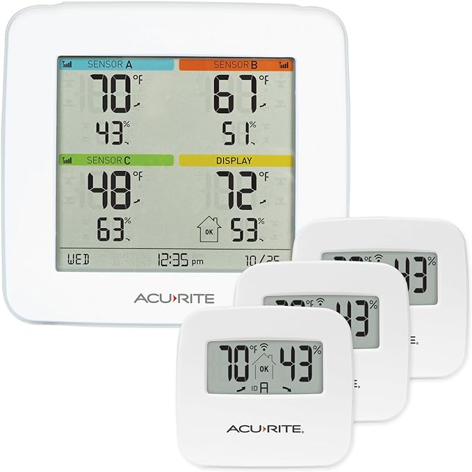 AcuRite 01095M Indoor Temperature & Humidity Station by AcuRite