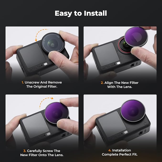 K&F CONCEPT HD CPL ND Filter Kit Compatible - Image 7