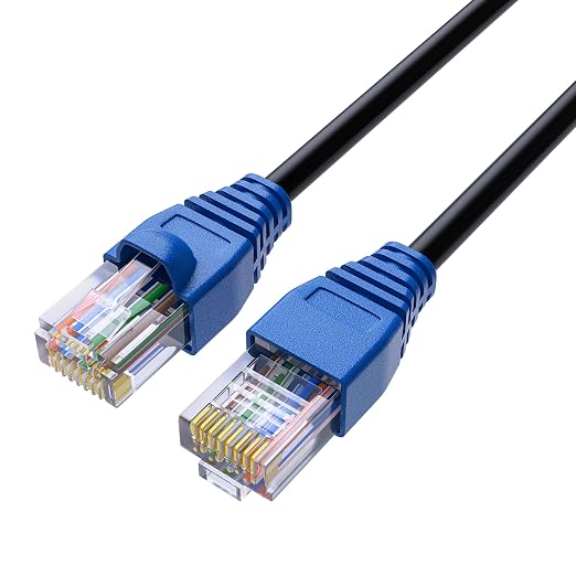 Cat5e Outdoor Ethernet Cable 75 Feet, Cat 5e Heavy Duty Internet Network LAN - Image 7