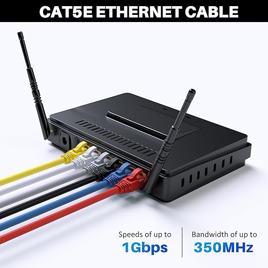 Kxable Cat5e Ethernet Cable 75 FT, Cat 5e Internet Cable, Standard RJ45 - Image 4