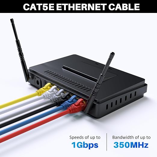 Kxable Cat5e Ethernet Cable 125 FT, Cat 5e Internet Cable, Standard RJ45 - Image 4