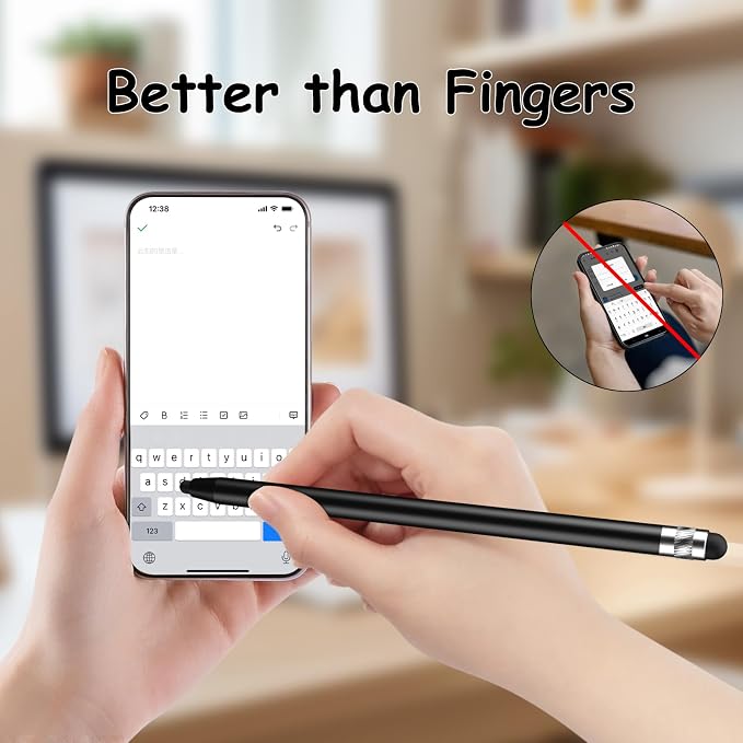Stylus for Touch Screens, Digiroot 4-Pack Stylus Pens High Sensitivity & - Image 8