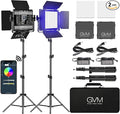GVM RGB LED Panel Video Light, Photography Lighting by GVMGreatVideoMaker