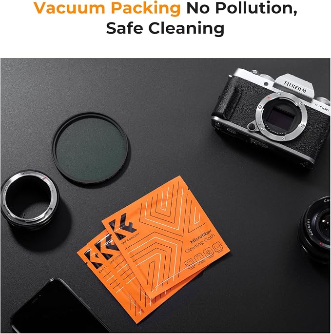 K&F Concept 49mm 9-in-1 Center Pinch Lens Cap + Anti-Loss Keeper Leash + - Image 7