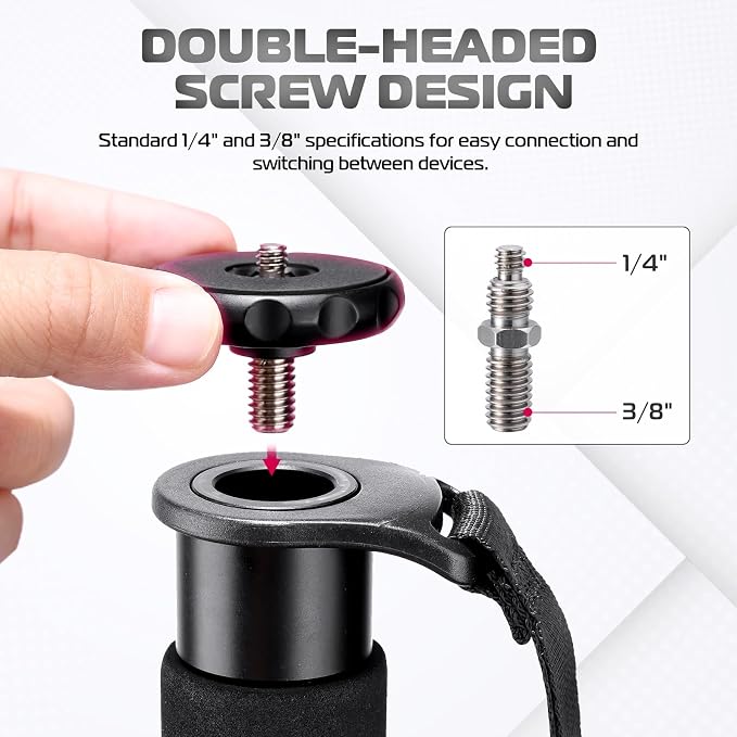 ULANZI TB12 Camera Monopod, Lightweight & Portable Camera Accessories, - Image 4