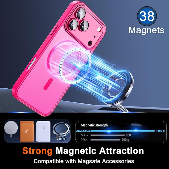 for iPhone 17 Pro Case with Privacy Screen Protector and Camera Protection - Image 3