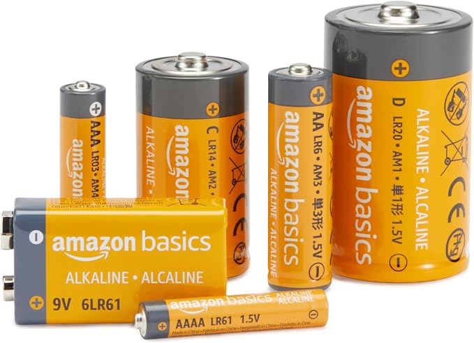 Amazon Basics 12-Pack 9V Long-Lasting Alkaline Batteries, 5-Year Shelf Life - Image 4