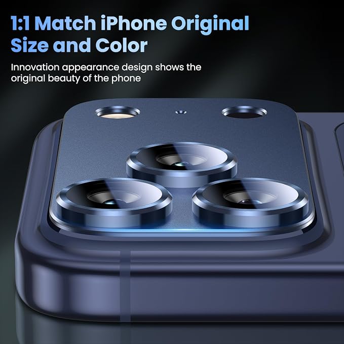 Uyiton Compatible with iPhone 17 Pro Max Camera Lens Protector - Image 6