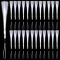 12 Pack White Glow Sticks Light Up Fiber Optic Stick Glow Wands Bulk by NUDALA