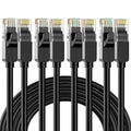 Cat 6 Ethernet Cable 6 ft, Indoor/Outdoor High Speed 10Gbps Internet Cable by Unknown