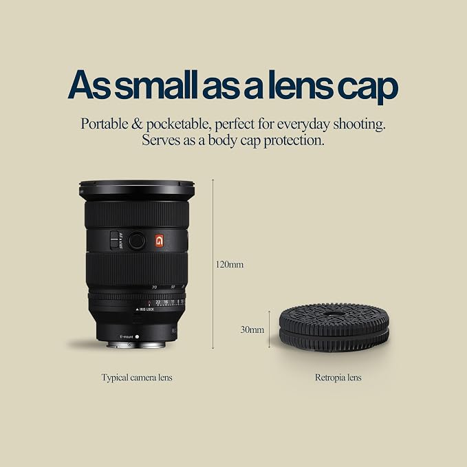 Original Retropia Repurposed Disposable Camera Mirrorless Lens | Unlimited - Image 6