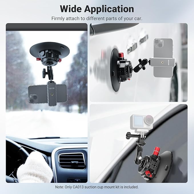 NEEWER 6"/15.2cm Camera Suction Cup Mount - Image 4