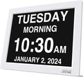 American Lifetime 【New 2024 Dementia Clock Large Digital Clock by AmericanLifetime