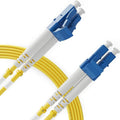 BEYONDTECH 20m LC to LC Fiber Patch Cable – UPC Single-Mode Duplex Fiber Optic by Beyondtech