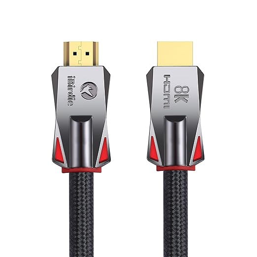 iBirdie 8K Fiber Optic HDMI Cable 32 Feet 10 Meter 30, Active Unidirectional by iBirdie