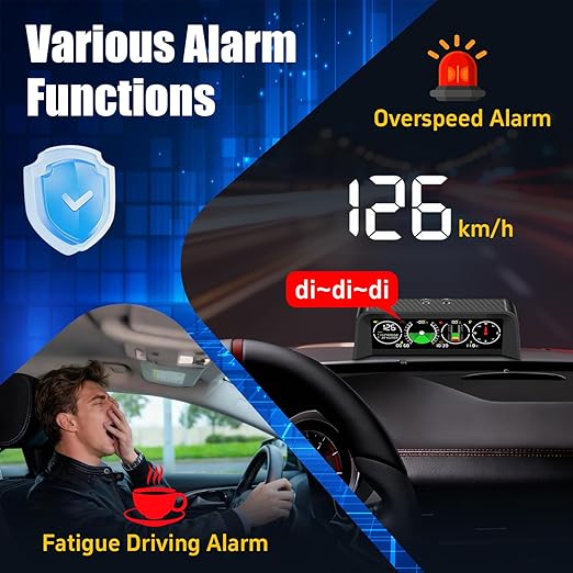 X60 Pro Car Inclinometer for Off-Road, GPS Speedometer MPH KMH - Image 6