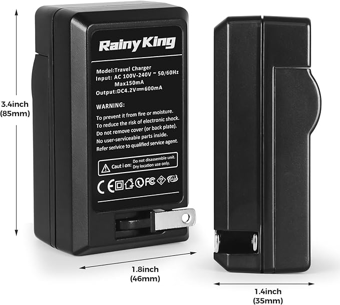 EN-EL12 Battery Charger for Nikon A900, S9900 and More - Image 5