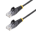 StarTech.com 50ft Black Slim CAT6 Ethernet Cable, Snagless RJ45, 28AWG Pure by StarTech