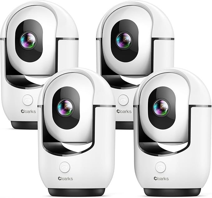 Cloarks Pan/Tilt Security Camera 1 Pack by Cloarks