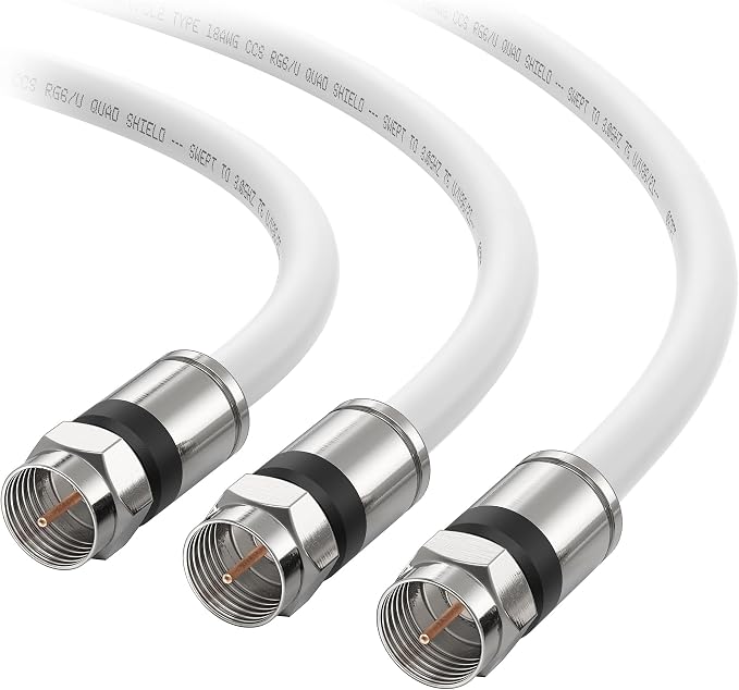 Cable Matters 3-Pack RG6 Coaxial Cable - 15ft by CableMatters