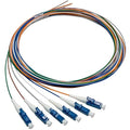6 Strand Singlemode 9/125 LC-UPC Fiber Pigtail, Fiber Optic Pigtail, 1.5 Meters by Bangun
