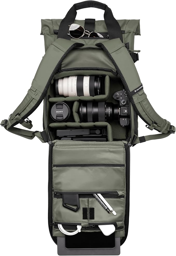 WANDRD PRVKE Rolltop 15L V4 Photography Bundle – Compact Travel Camera Backpack - Image 3