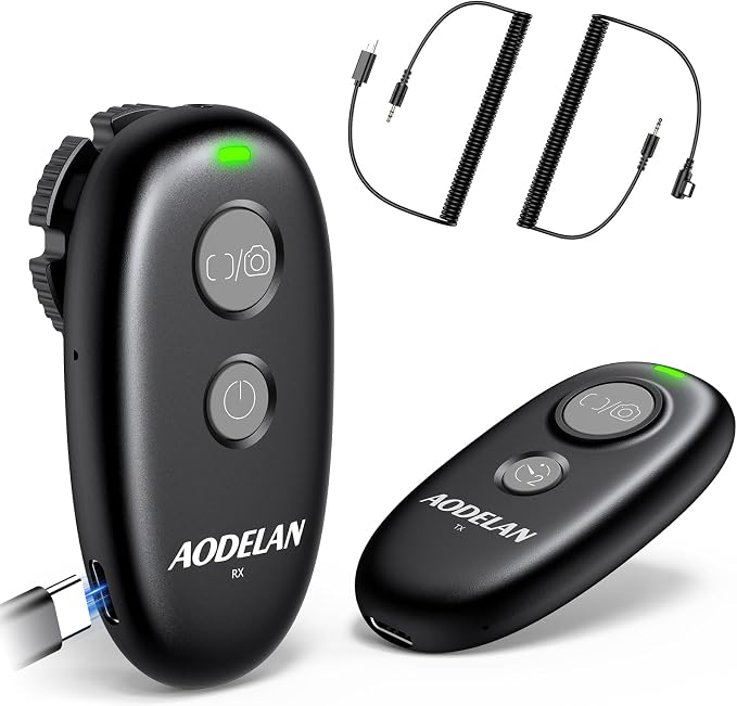 for Sony Camera Rechargeable Remote Shutter Release by AODELAN