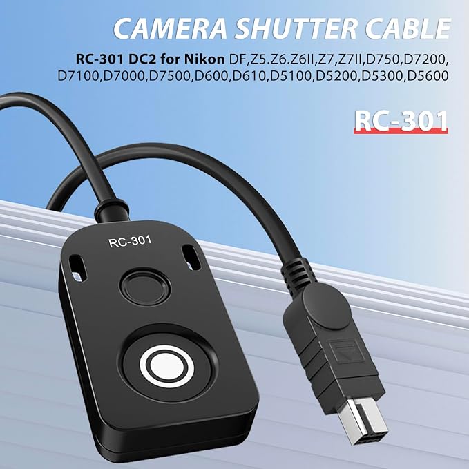 for Nikon Cable Release D750 D7200 Z6 Z7 Z7II Remote Camera Small Shutter - Image 3
