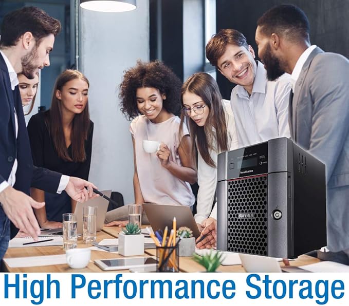 BUFFALO TeraStation WS5420DN 4-Bay Windows Server IoT 2025 Desktop NAS 48TB - Image 4