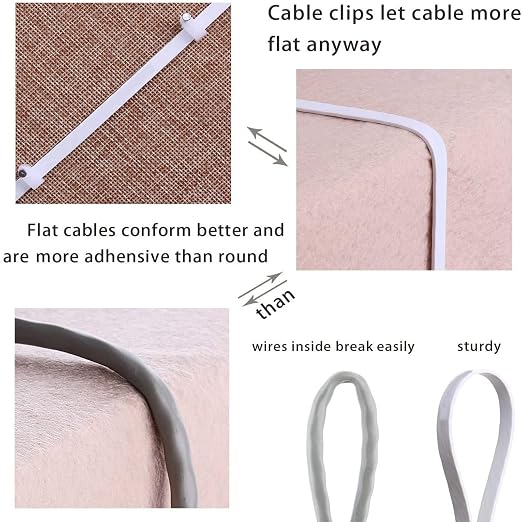 Jadaol Cat 8 Ethernet Cable 100ft, 40Gbps 2000MHz Flat S/FTP LAN Patch Cable - Image 4