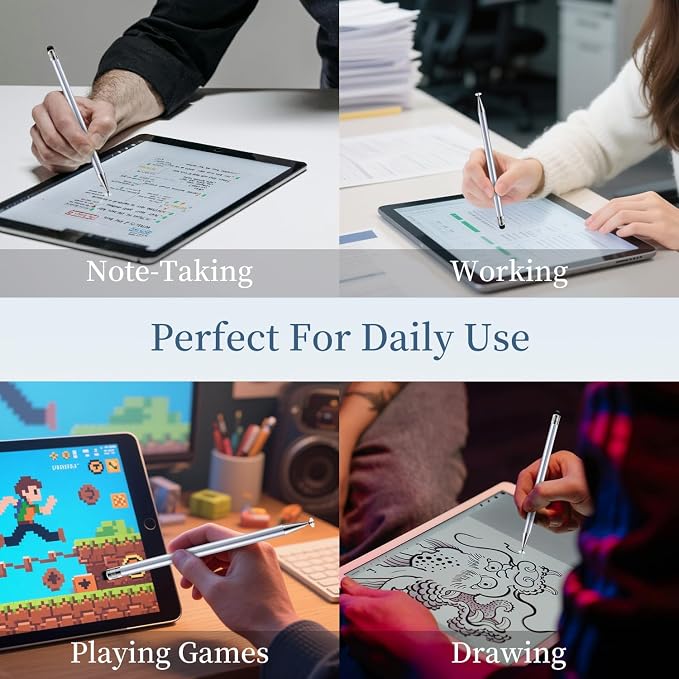 ChaoQ 2-in-1 Stylus Pen for Touchscreen, 6 High Sensitivity Stylus - Image 6