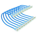 Cat 6 Patch Cables 2 feet, Slim Cat6a Ethernet Patch Cable 10Gbps 550Mhz by Unknown