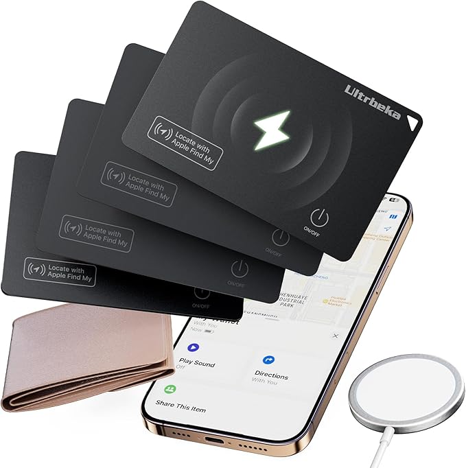 Ultrbeka Wallet Tracker Card IP68 Waterproof Bluetooth Tracker by Ultrbeka