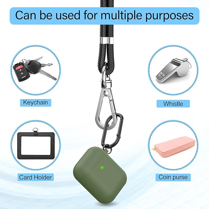 takyu Phone Lanyard, 2 Pack Adjustable Cell Phone Lanyard Crossbody Neck Strap - Image 5