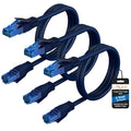 Cat6 Ethernet Cable 2 FT, Snagless Short Cat 6 Patch Cord, RJ45 Pure Copper by Mygatti