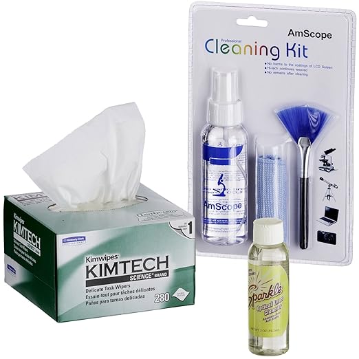 AmScope - Microscope and Camera Lens Cleaning Kit by AmScope