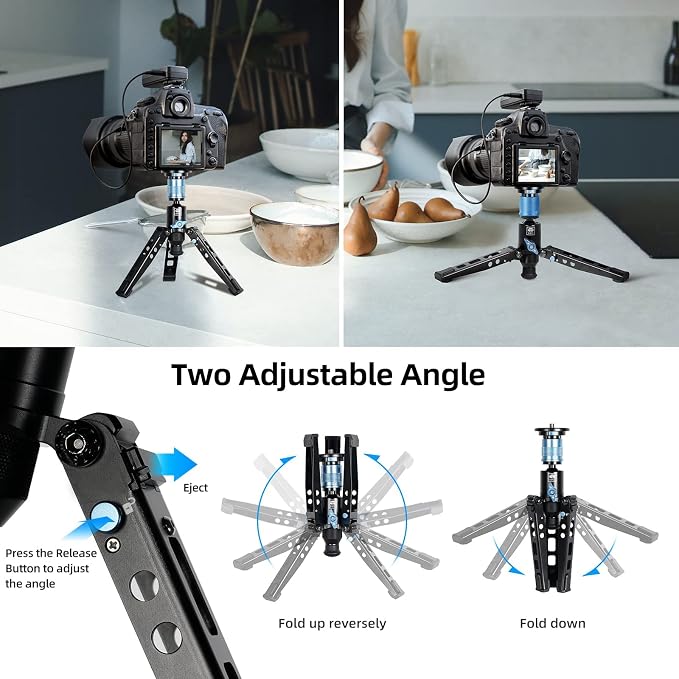 SIRUI P-424FS Carbon Fiber Monopod, 360° Panorama, Modular 3 in 1, Quick - Image 8