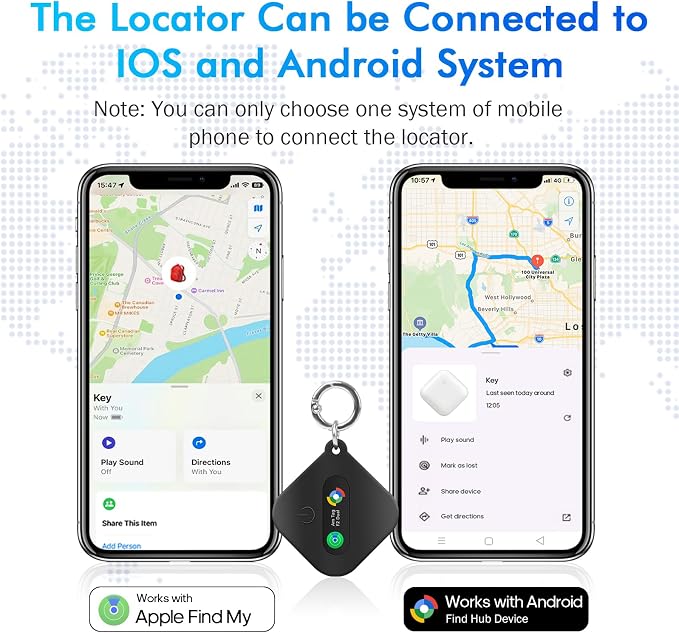 Dual System Bluetooth Tracker for iOS or Android-2 Packs, Compatible - Image 2