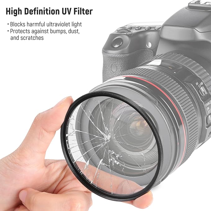 NEEWER 49mm UV/CPL/ND Lens Filter Kit - Image 4