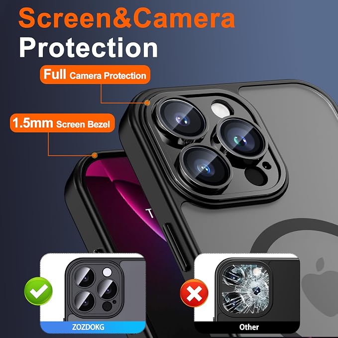 for iPhone 16 Pro Case with Privacy Screen Protector and Camera Protection - Image 6