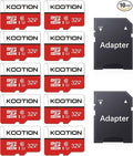 KOOTION 32GB Micro SD Cards 10-Pack, UHS-1 TF Flash Memory Card, Class 10 by KOOTION