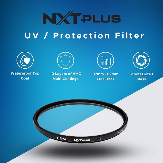 Hoya NXT Plus 55mm UV Filter — Schott B270 Clear Glass - Image 2