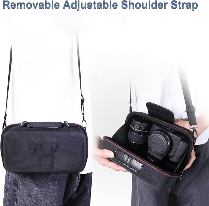 LTGEM Camera Case for Canon EOS Rebel T7 / R50 / R100 / R50 V / T6 / R8 / R10 / - Image 7
