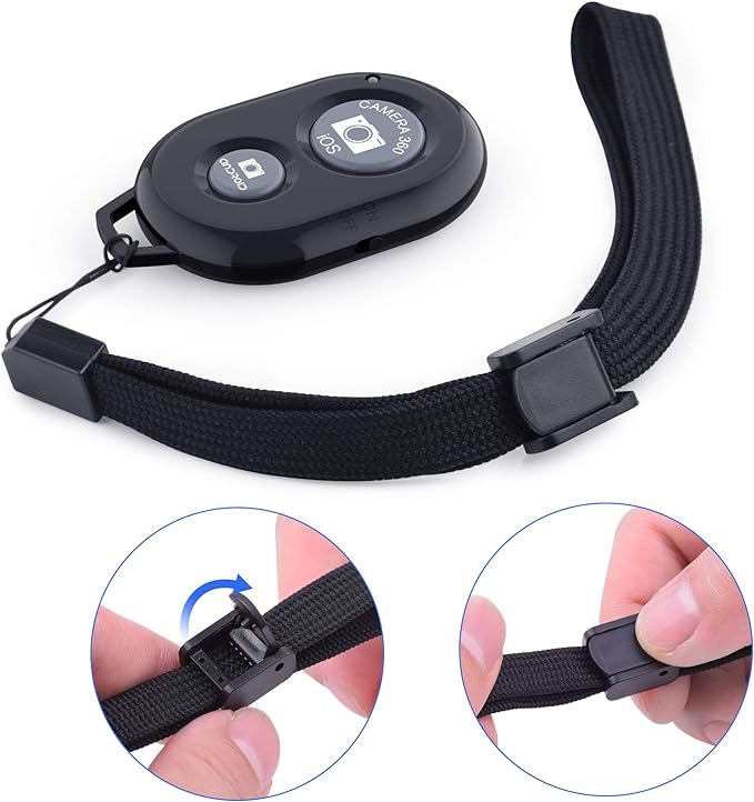 Wireless Camera Remote Shutter for Smartphones, zttopo Wireless Phone Camera - Image 5