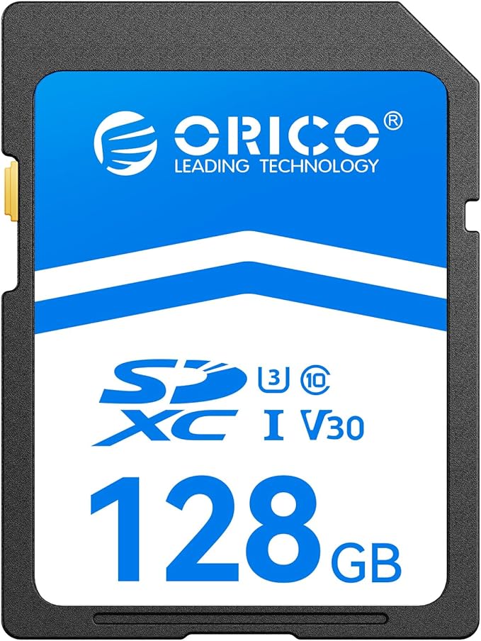 ORICO 128GB SDXC UHS-I Memory Card, 4K Full HD, 4K Video SD Card by ORICO