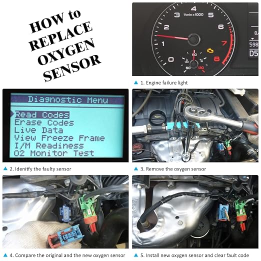Oxygen Sensor Upstream Downsteam Compatible - Image 6